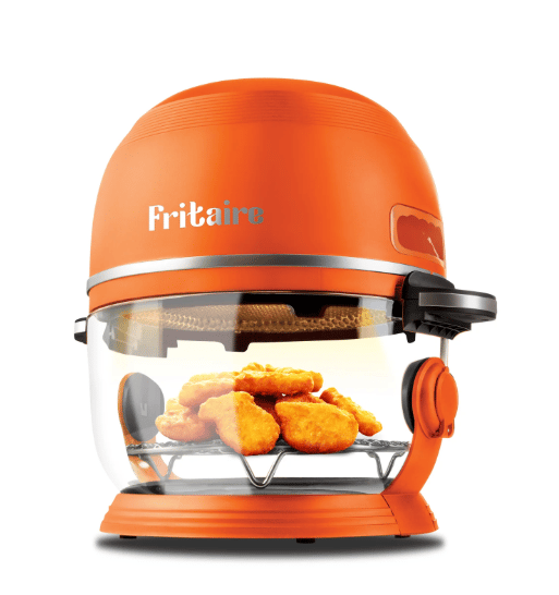 Fritaire 5‑quart non‑toxic glass air fryer