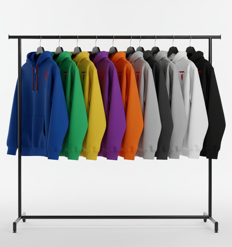Tretra wear half-zip Hoodies