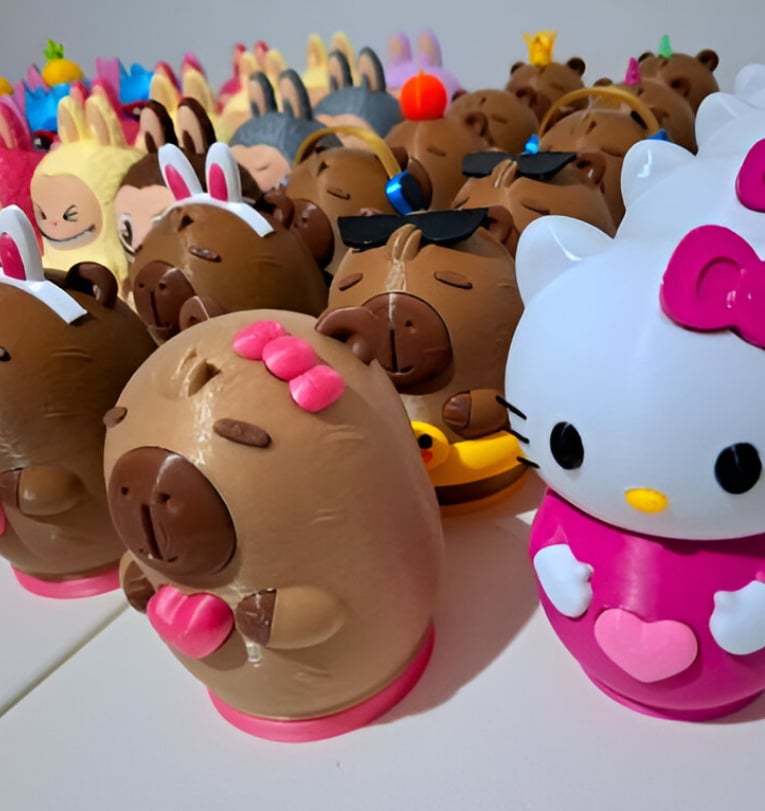 Alcancia golosinera capibara mayorista kreazin