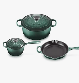 Le Creuset 5-piece enameled cast iron cookware set
