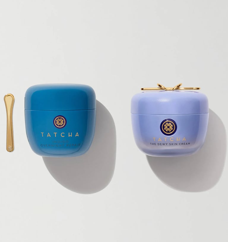 Tatcha Indigo Overnight Repair & Dewy Skin Cream.