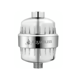 Chrome AquaBliss high output shower filter