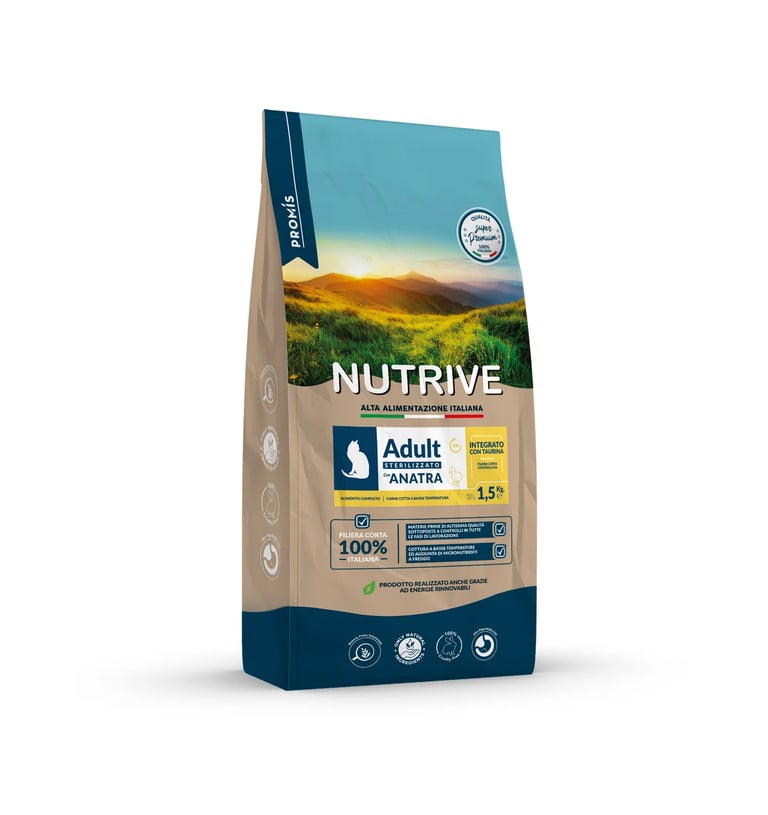 Adult Gatto Anatra Sterilizzato Monoproteico