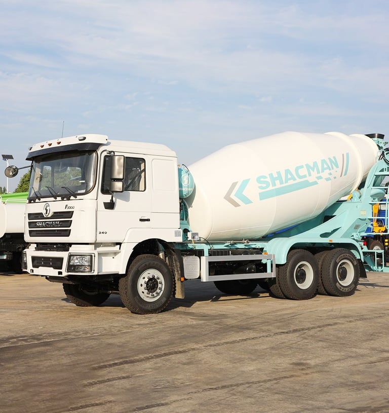 shacman mixer truck