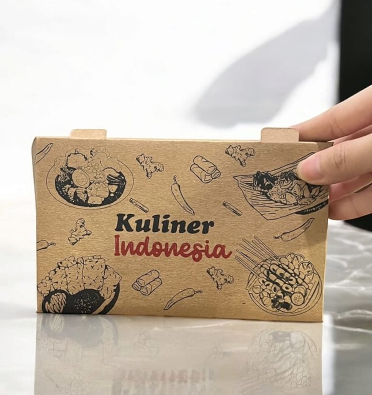 lunch box kuliner indonesia - ecopacking