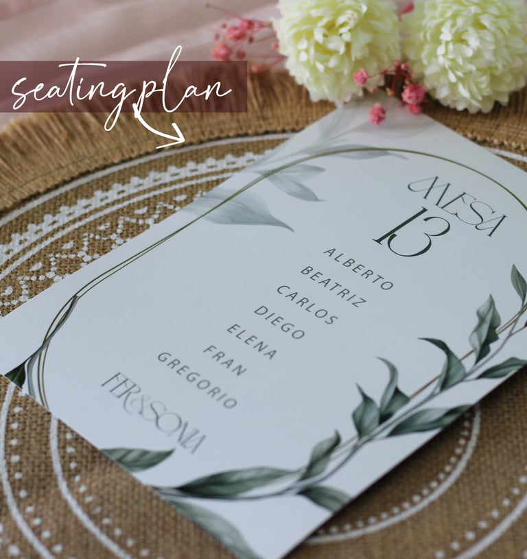 seating plan boda