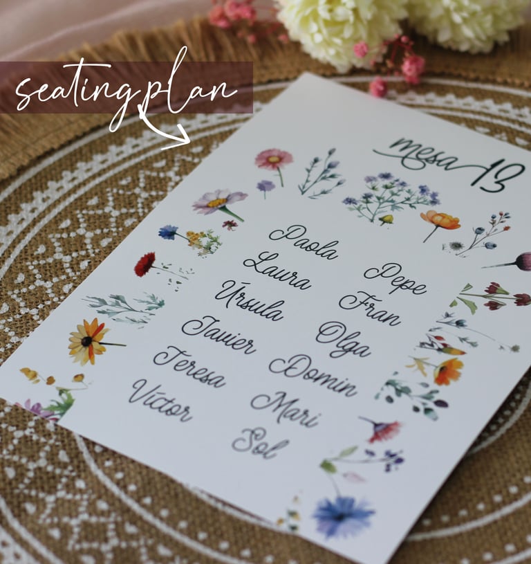 seating plan boda