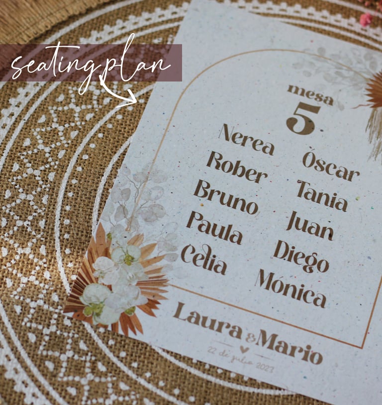 seating plan boda