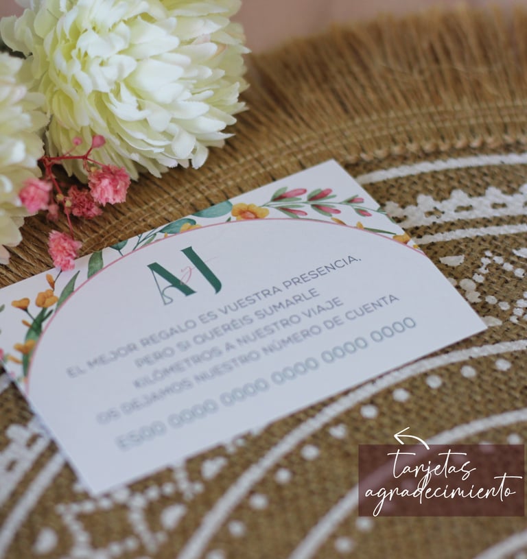 tarjetas de boda