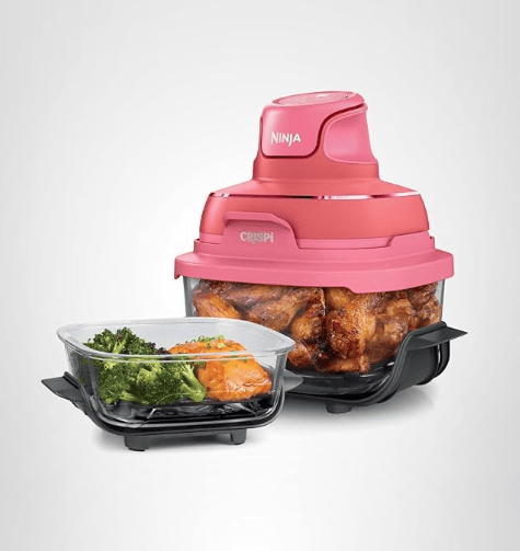 Ninja Crispi 4-in-1 Air Fryer Non-Toxic glass air fryer.