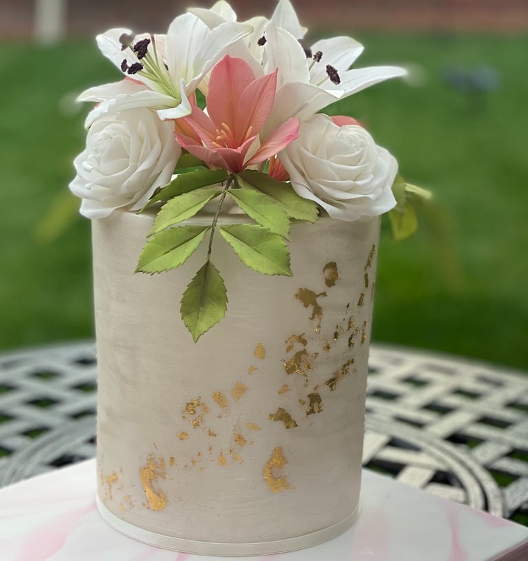 Celebration Cake Sugar Flowers
