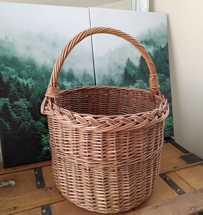Grand panier rond