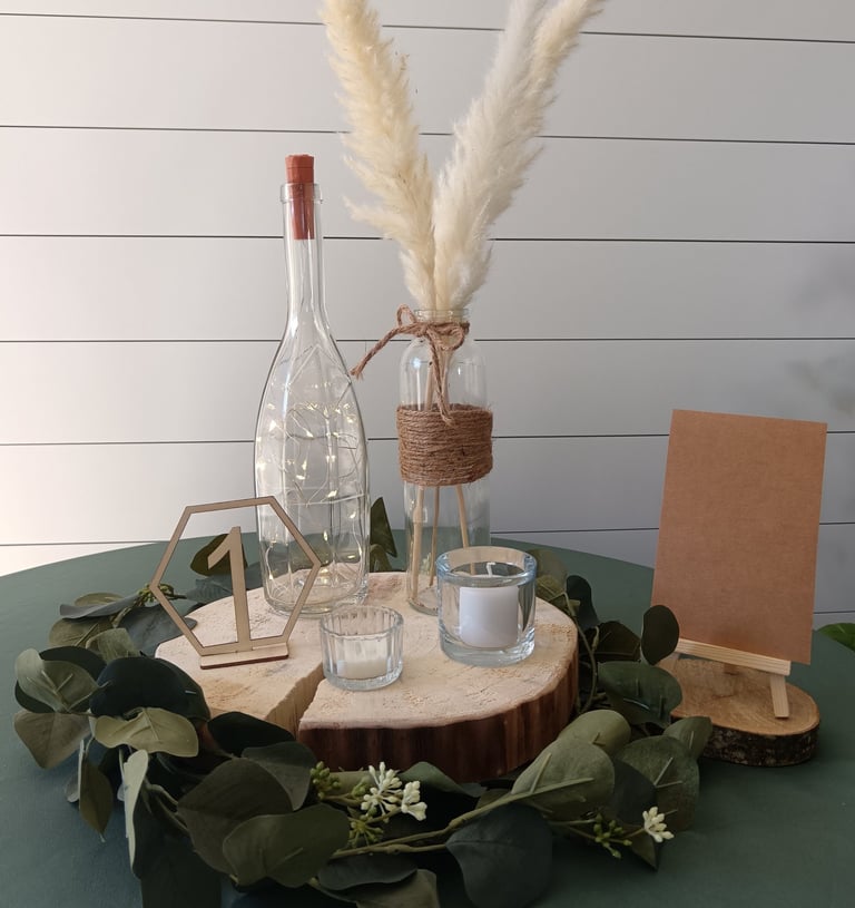 pack centre de table champêtre