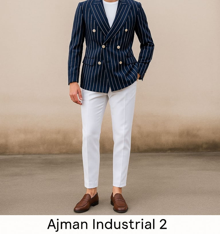 a man in a suit and a suit jacket