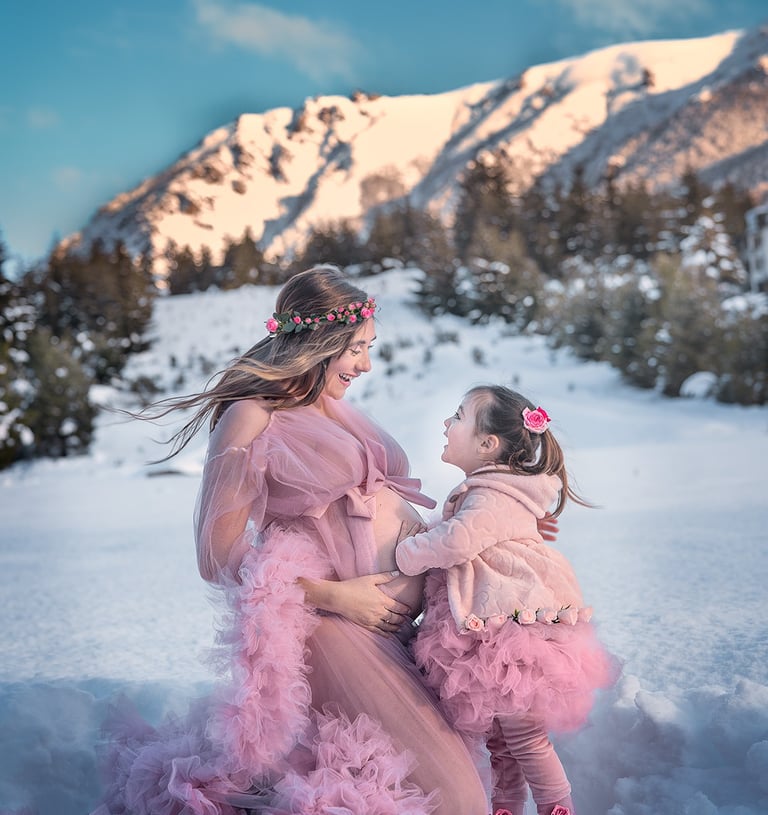sesión de fotos para embarazadas en Bariloche