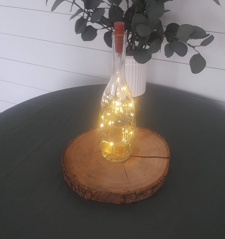 bouteille lumineuse