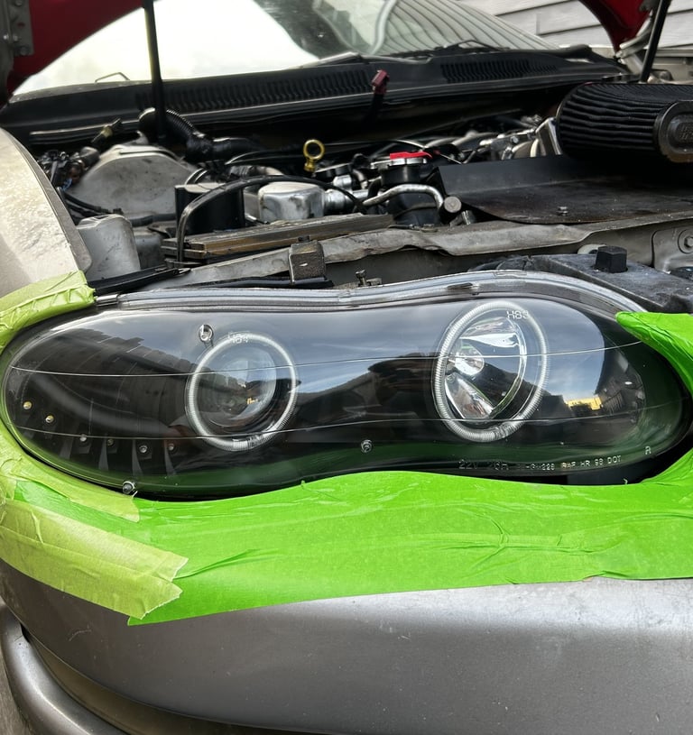 1996 Chevrolet Camaro clear headlights
