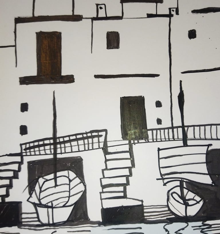 paisaje urbano de porto colom