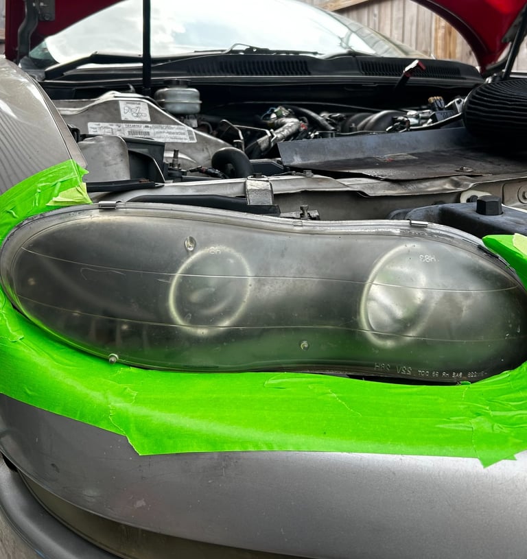 1996 Chevrolet Camaro foggy headlights