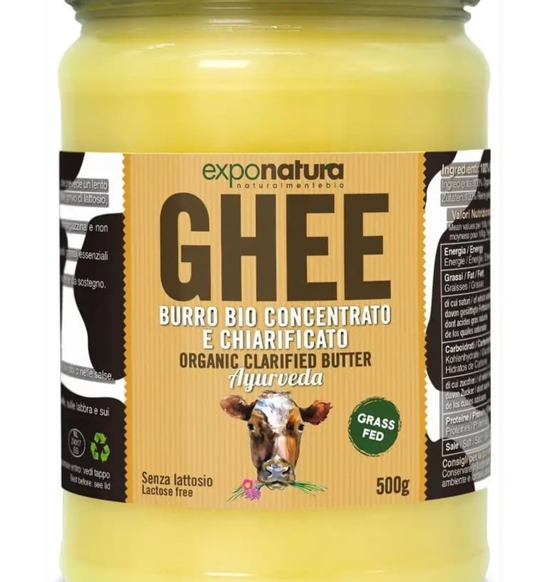BURRO CHIARIFICATO GHEE Performa Specialists by Dott. Alessandro Rossin