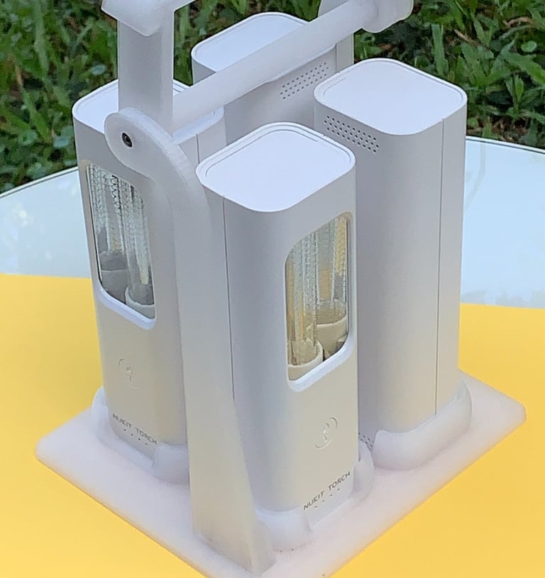 2x Nukit Torch in Quad-Bigfoot Holder
