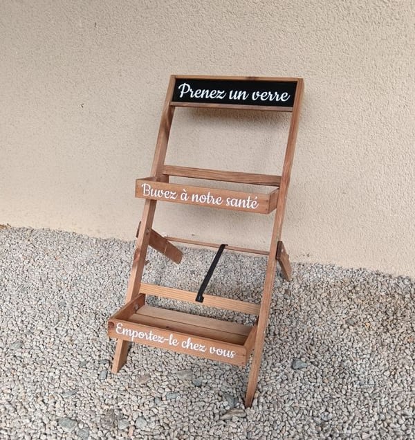 Etagère porte gobelets