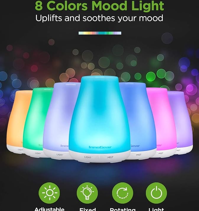 a group of colorful colored lights and a colorful light bulb on a black background