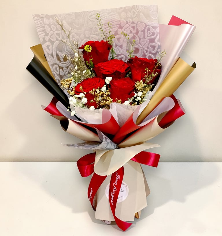 fresh flower bouquet delivery penang roses bouquet pre order butterworth