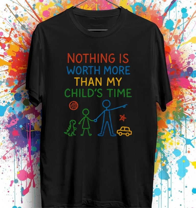 Child's time graphic tee