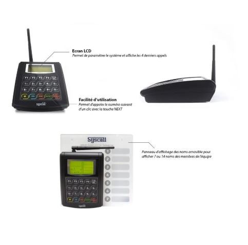 Système d’appel cuisine avec écran LCD pour communication salle-cuisine