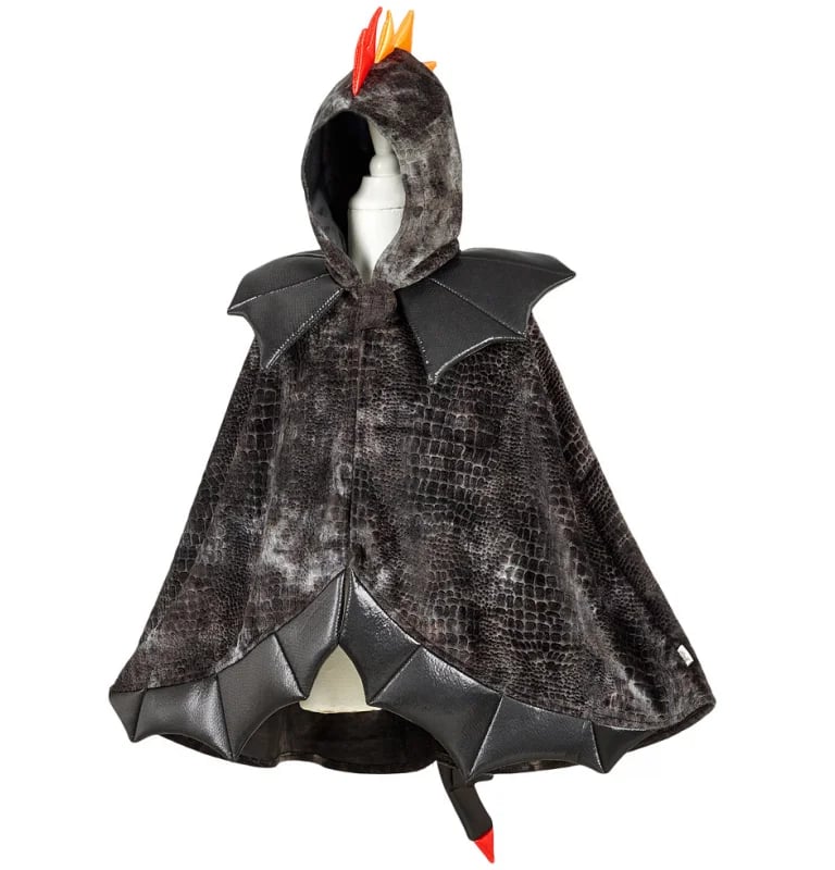 cape de dragon noir