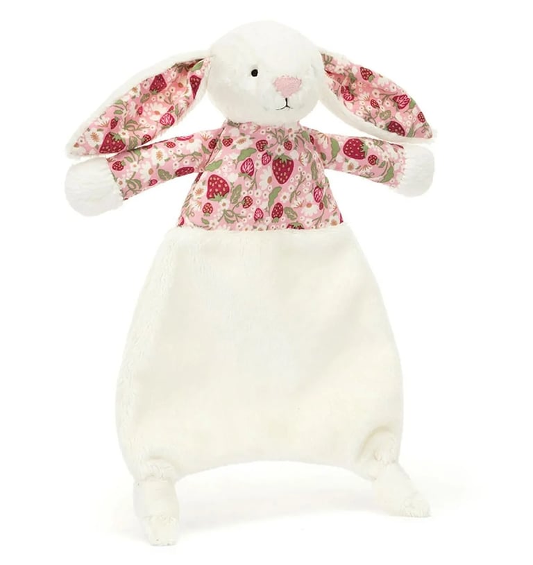 doudou lapin blanc personnalisable
