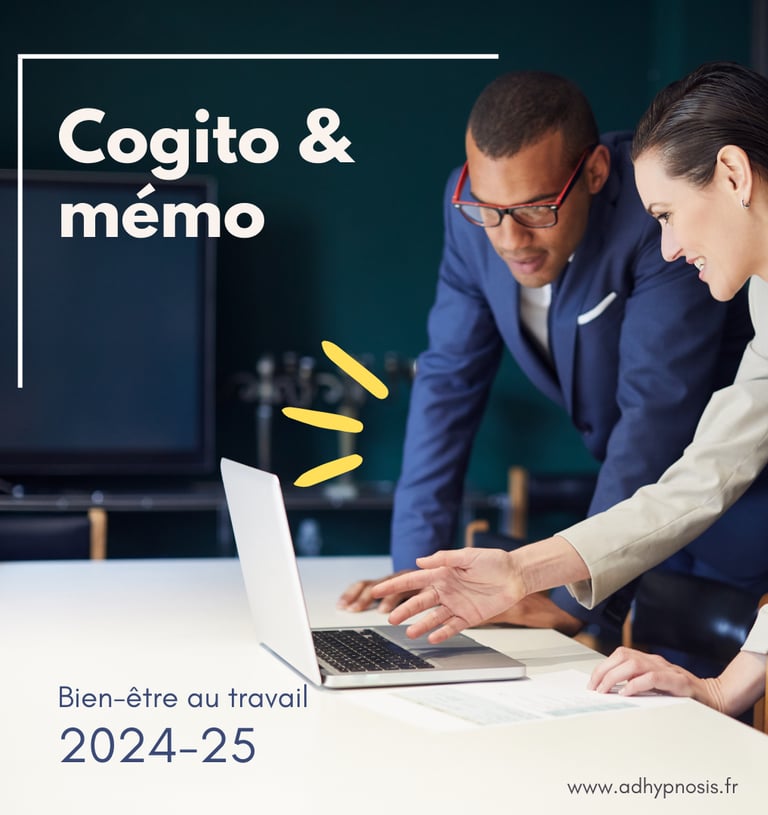 Hypnose, mémoire et capacités cognitives en entreprise avec adhypnosis