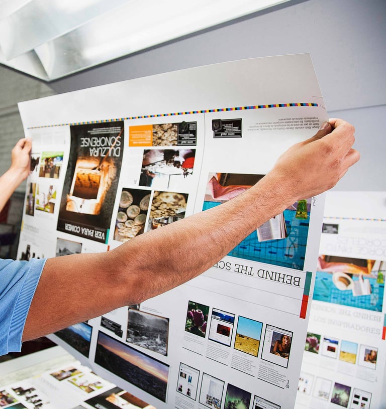 High-quality printing for branding, marketing, and business materials