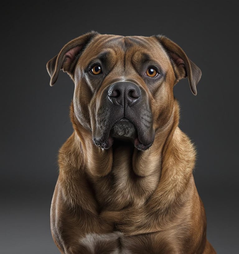 Large dog representing the highest connection speed