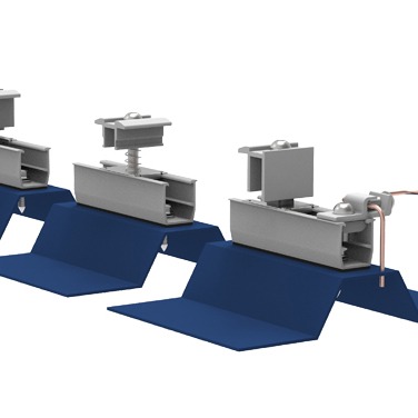 Railless metal sheet mounting system
