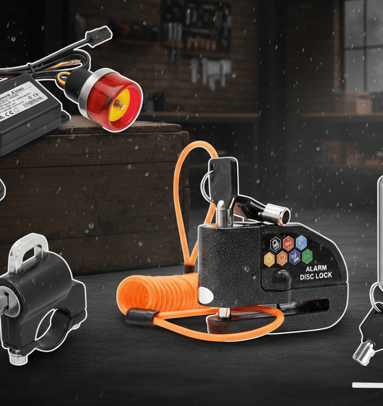 Dispositivo antirrobo para moto