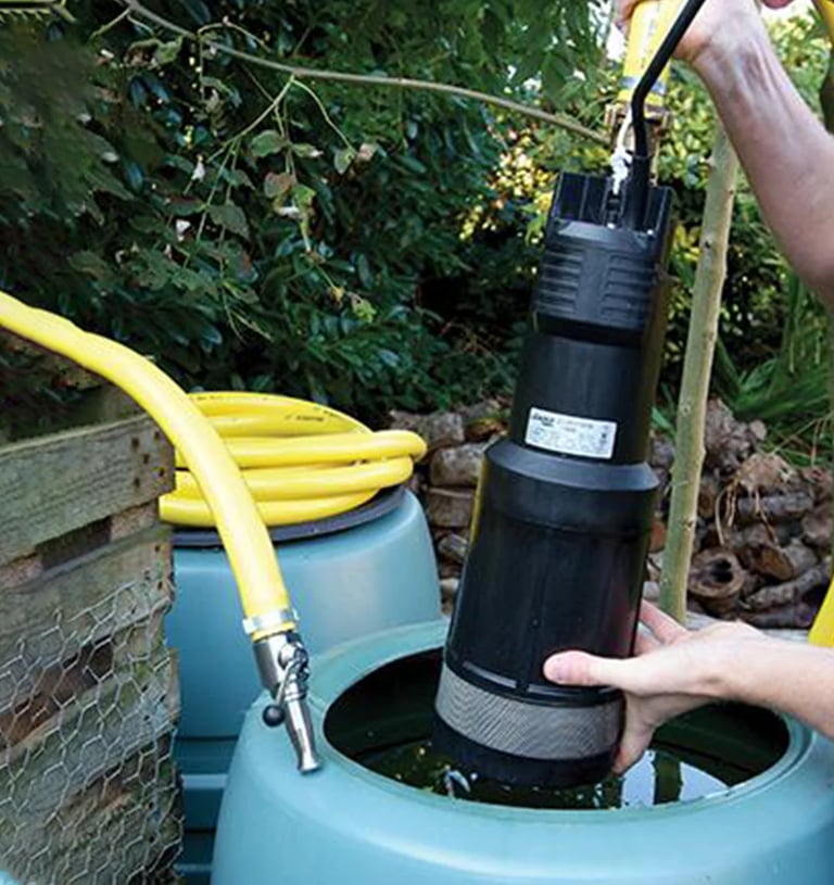 Vertical Submersible Pump being serviced