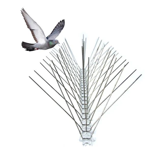 Bird Spikes are an effective solution to keep birds away from your home, balcony, roof, shop, or off
