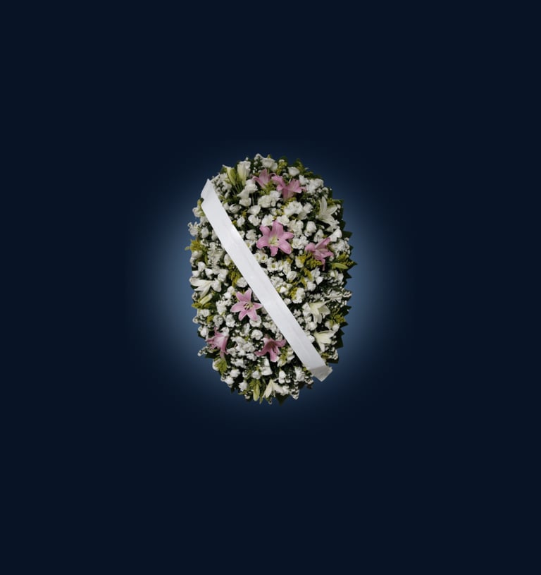 imagem de coroa de flores A Premium III para venda no cemitério araçá