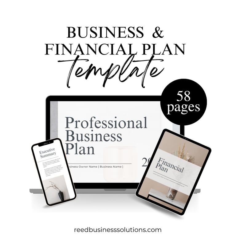 Business and Financial Plan Template Download