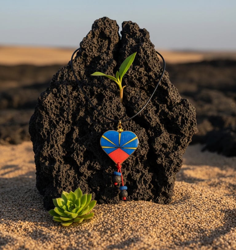 Collier Cœur Bourbon, bijoux faits main – Bijoux Bourbon By Chrys