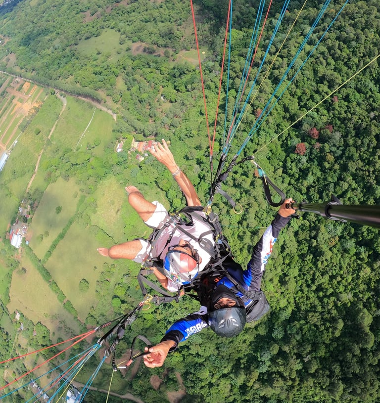 Jarabacoa paragliding dominican republic