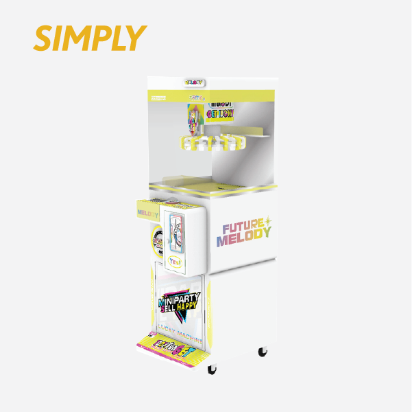 Future J1 Clip Per Claw Machine with locker