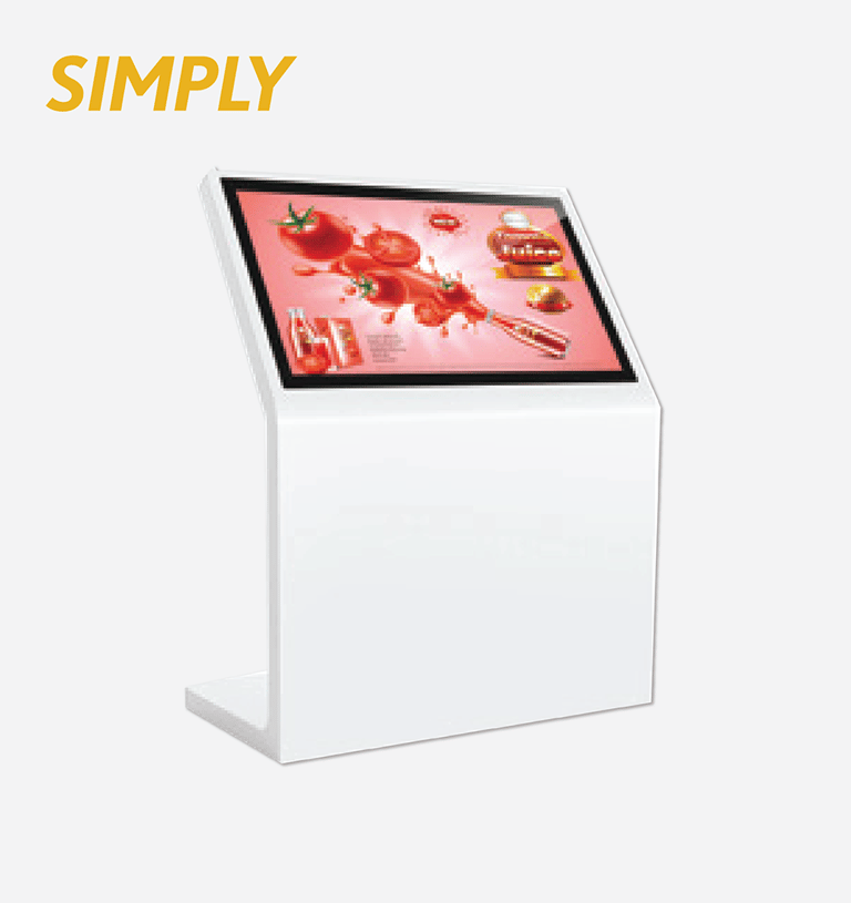 SIMPLY L-Shape Touch Screen Kiosk