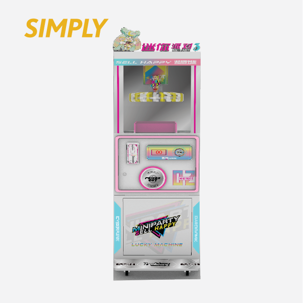 Mini Party 3 The Clipper With Locker Claw Machine