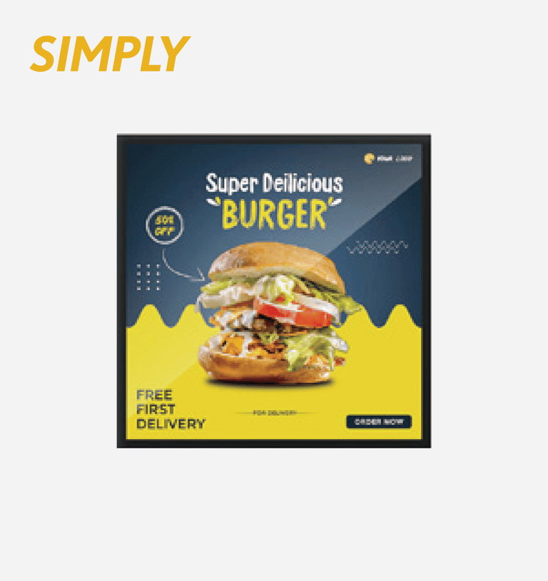 SIMPLY Square Screen