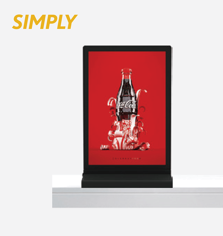 SIMPLY Mini Tabletop Digital Billboard