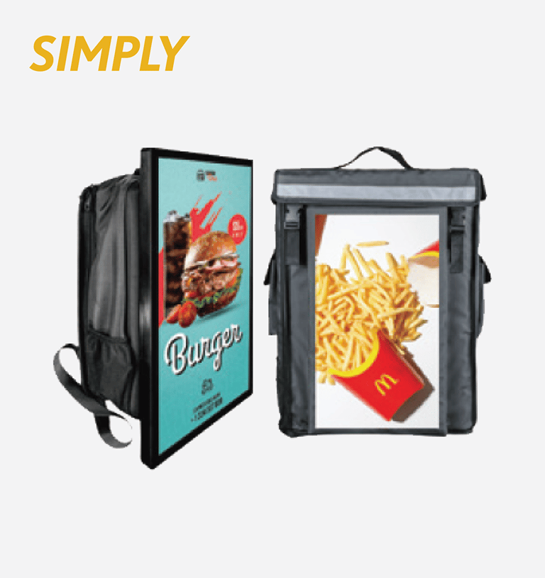 SIMPLY Backpack Walking Billboard