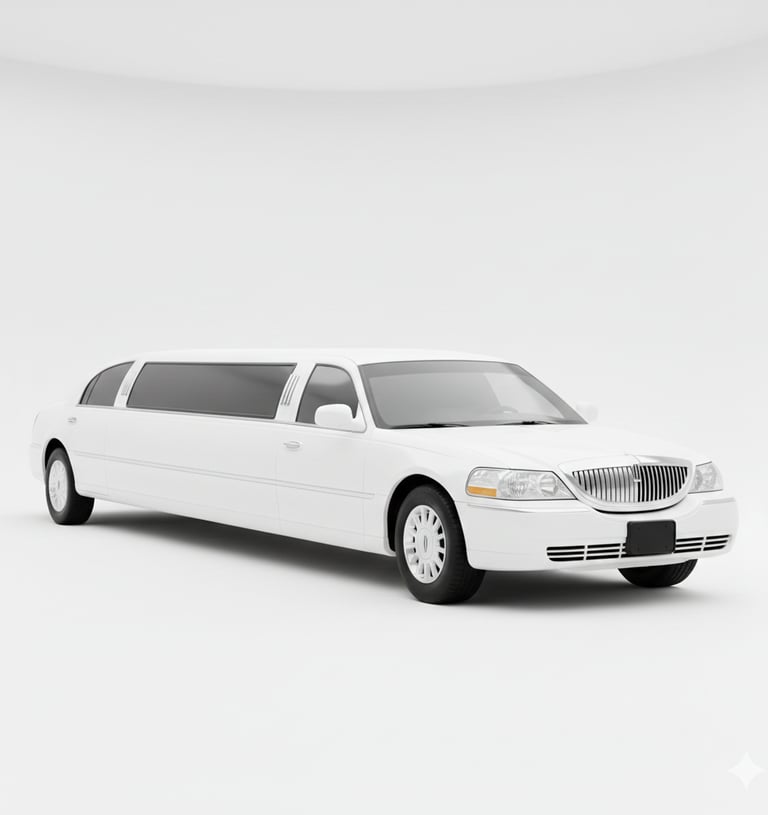 White Stretch Limo